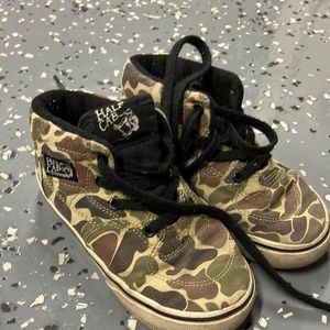 High top camo vans
